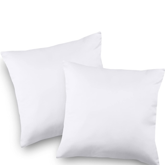 Utopia Bedding Throw Pillows Insert (Pack of 2, White/20 x 20 Decorative Pillow - Picture 2 of 5